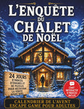 Calendrier de l'Avent Escape Game adultes — L'Enquête du Chalet de Noël