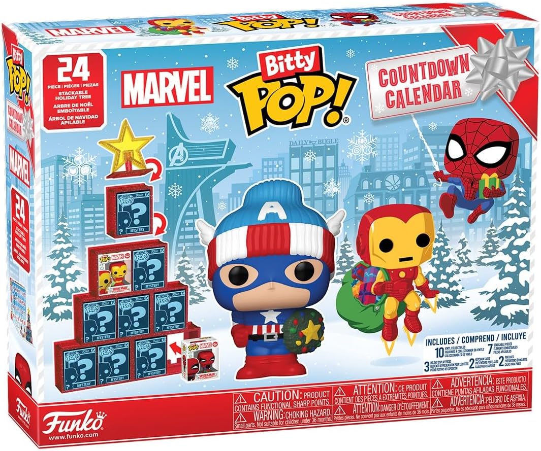 Funko Bitty Pop! — Calendrier de l'Avent Marvel (24 jours)