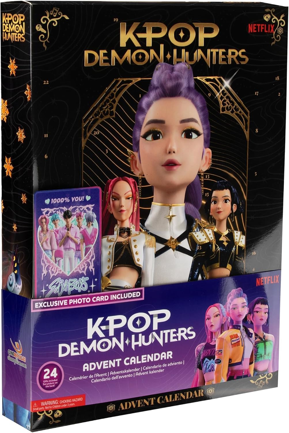 KPop Demon Hunters — Calendrier de l'Avent Golden 2026 (24 cadeaux)