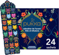 Pukka — Calendrier de l'Avent 2026, thés et infusions bio (24 sachets)